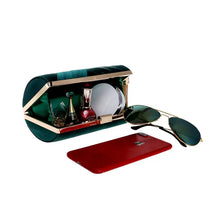 Green Silk Tassel Clutch for Women Dinner Party