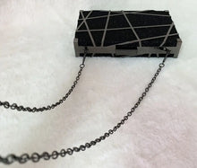 Black Geometric Crossbody Bag for Pakistani Women