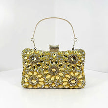 Vintage Gem Bag Black Double Sided Wedding Party Bag