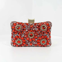 Vintage Gem Bag Black Double Sided Wedding Party Bag
