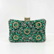 Vintage Gem Bag Black Double Sided Wedding Party Bag