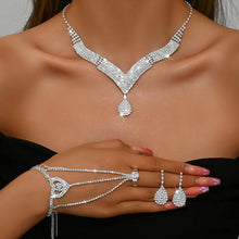 Premium Bridal Jewelry Set with Teardrop Stones for Pakistani Brides