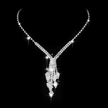 Premium Diamond Bridal Necklace & Earrings Set