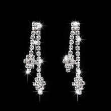 Premium Diamond Bridal Necklace & Earrings Set