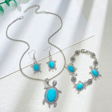 Turtle Jewelry Set Turquoise Antiques for Women