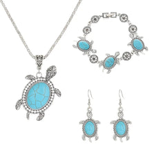 Turtle Jewelry Set Turquoise Antiques for Women