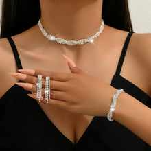 Diamond Choker & Earrings Set for Pakistani Women