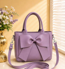 Women's Leather Plain Shoulder Bag