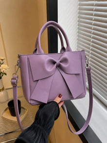 Women's Leather Plain Shoulder Bag