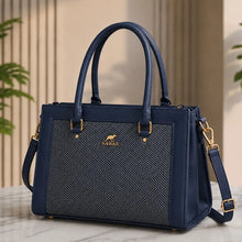 Premium Women's Structured Handbag|Rexine Top HandleShoulder Bag| Pink